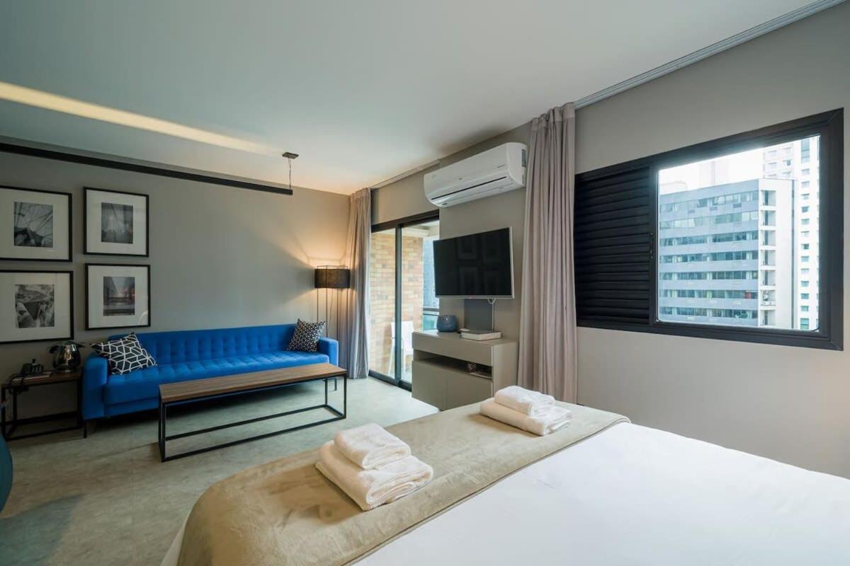 Bhomy Brooklin Ao Lado Do Wtc E Berrini Et802 Appartement São Paulo Buitenkant foto