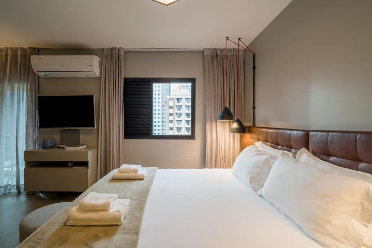 Bhomy Brooklin Ao Lado Do Wtc E Berrini Et802 Appartement São Paulo Buitenkant foto